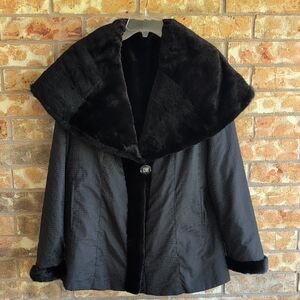Saks Reversible Fur Coat
